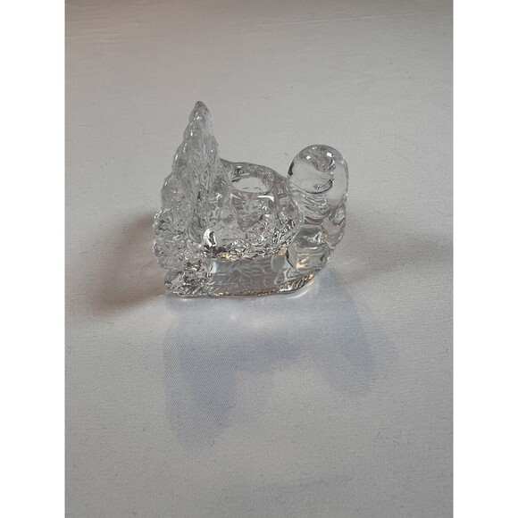 Vintage Thanksgiving Turkey Figurine Glass - Picture 5 of 5